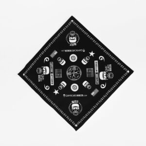 Gray Beard Biker Bandana