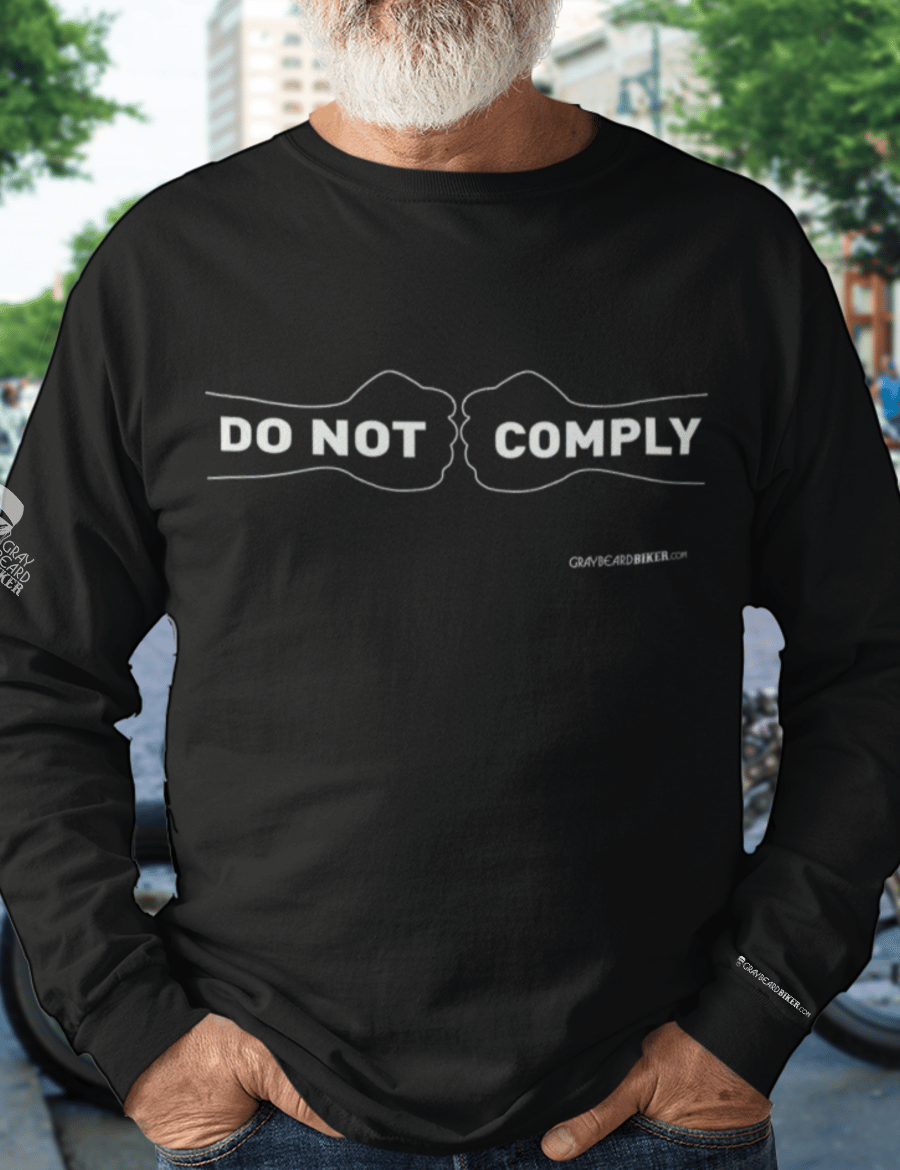 Do Not Comply Long Sleeve Tee - Image 5