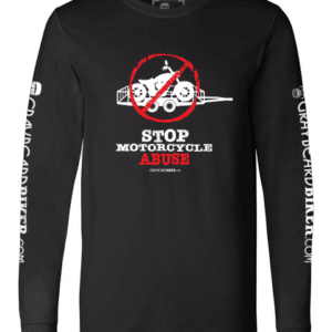 Stop Motorcycle Abuse Long Sleeve Tee