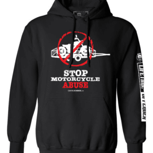Stop Motorcycle Abuse Hoodie