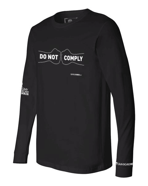 Do Not Comply Long Sleeve Tee - Image 2