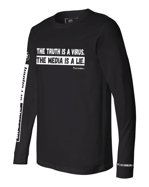 The Truth Is A Virus Long Sleeve Tee