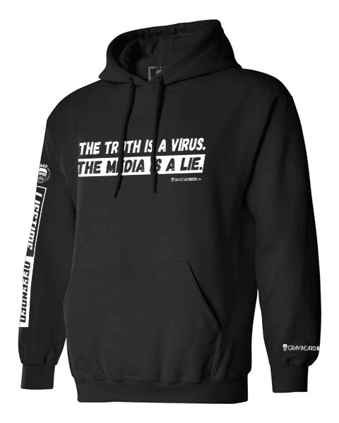 The Truth Is A Virus Hoodie - Image 2