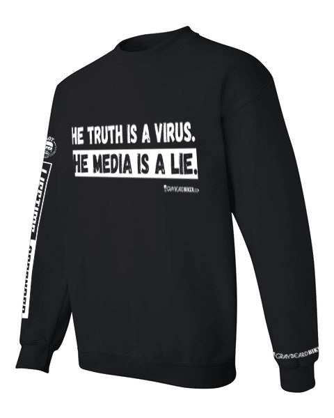 The Truth Is A Virus Sweatshirt - Image 2
