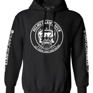 Helmet Laws Suck Hoodie