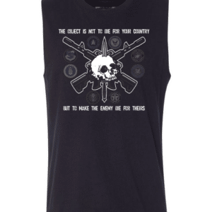The Object Is Not To Die Muscle Tee