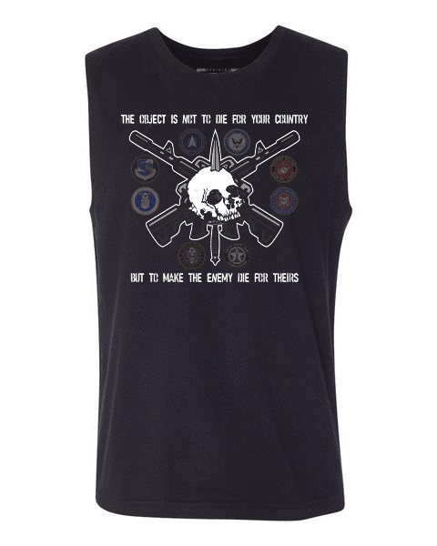 The Object Is Not To Die Muscle Tee