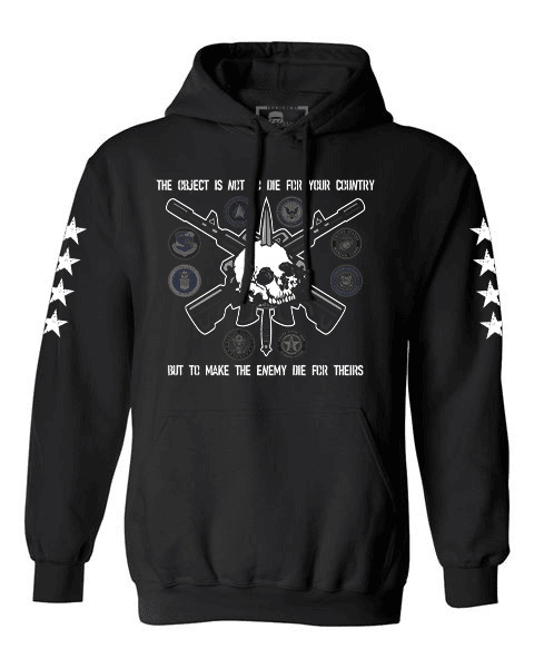 The Object Is Not To Die Hoodie