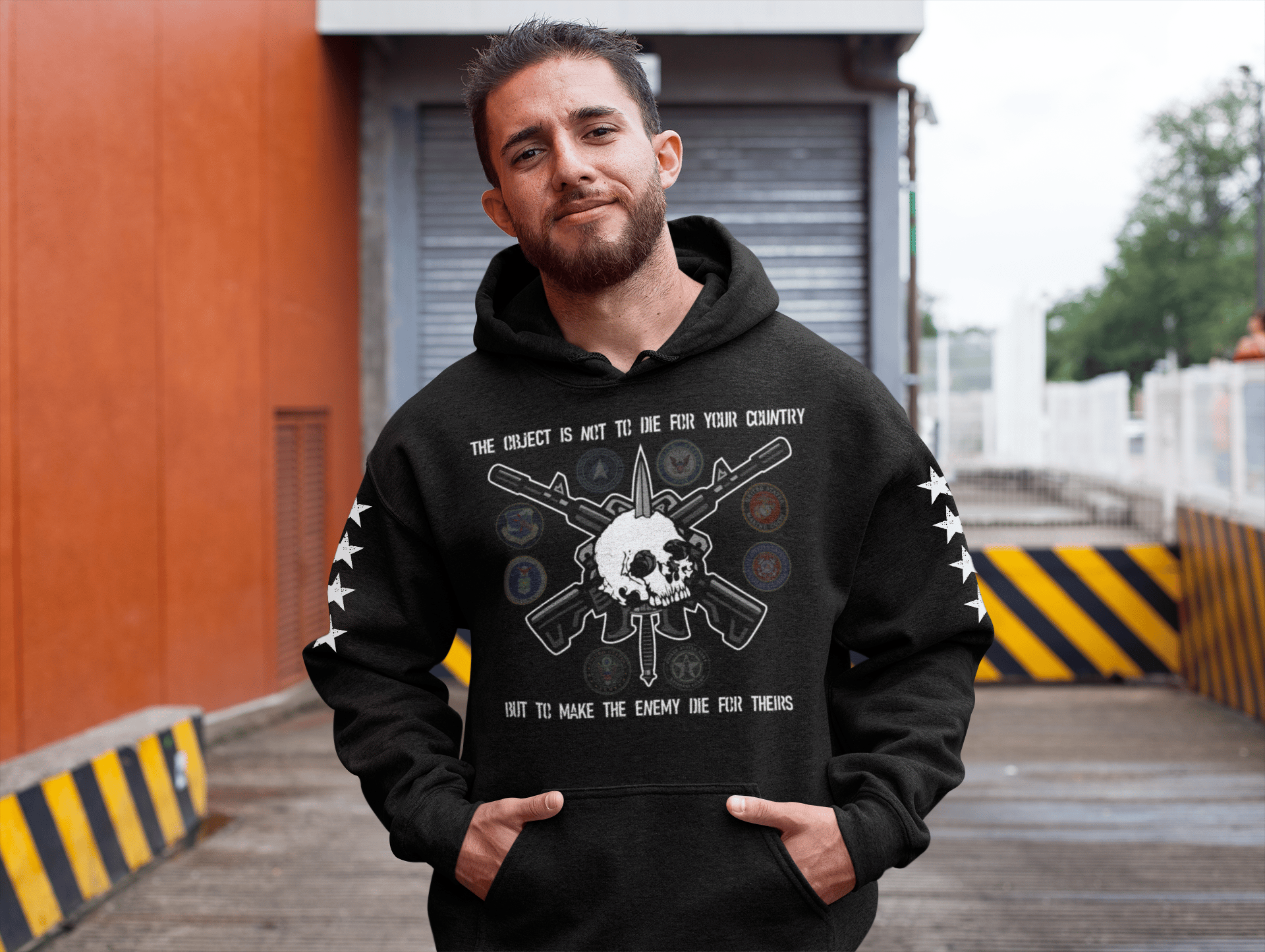 The Object Is Not To Die Hoodie - Image 4