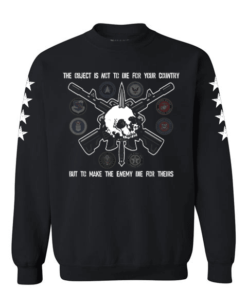 The Object Is Not To Die Sweatshirt
