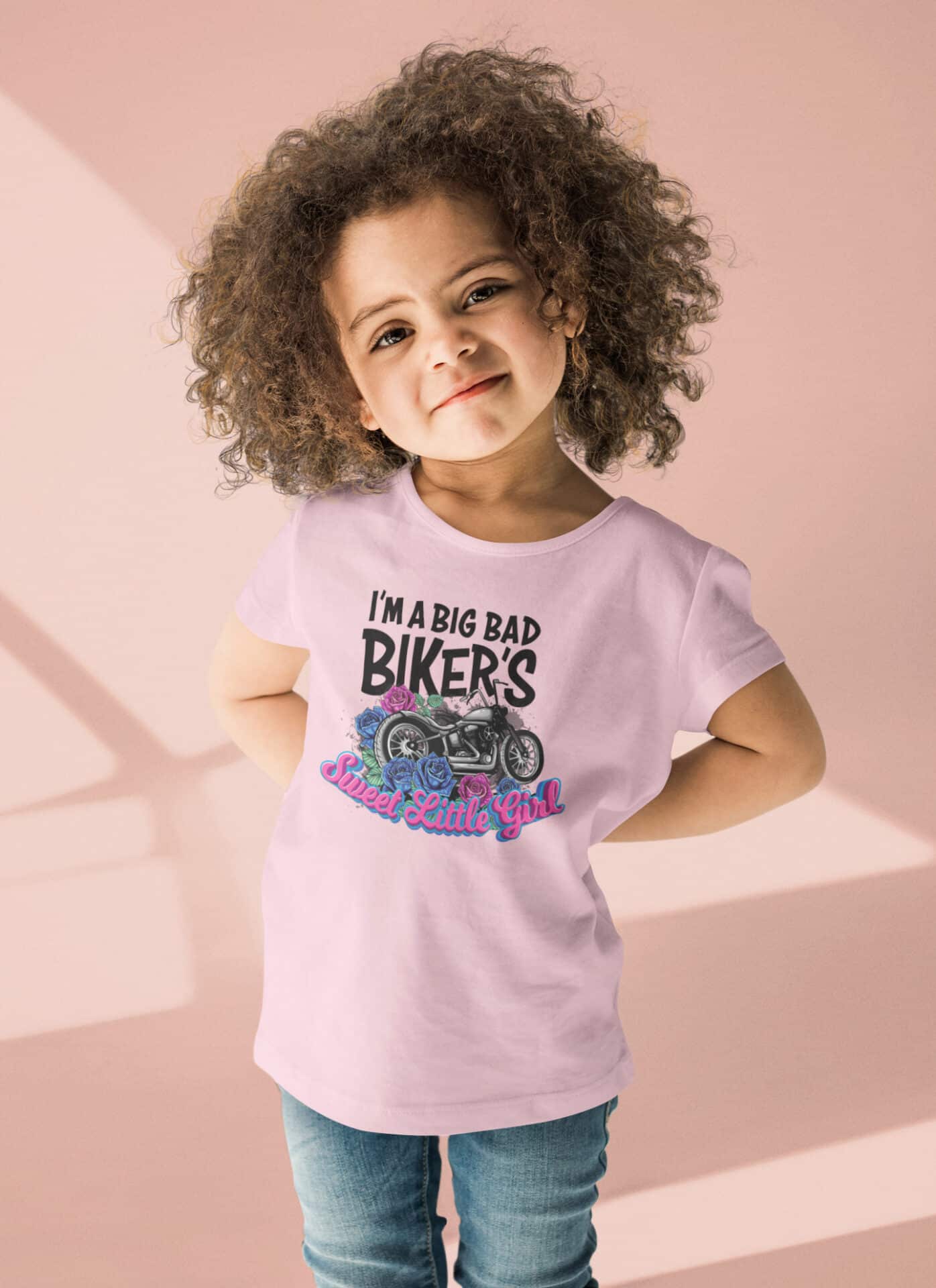 Biker Daughter Tee (toddler) - Image 2