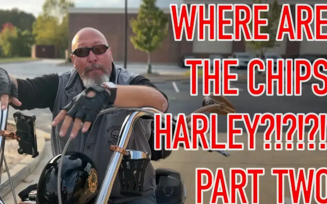 Where Are The Chips Harley?? Part Two