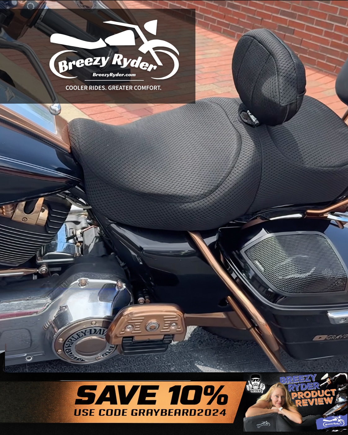 Breezy Ryder Seat Cover